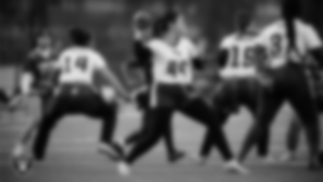 Sierra Vista High School hosts Pahrump Valley High School during the Las Vegas Raiders' High School Flag Football Showcase game at Sierra Vista High School.