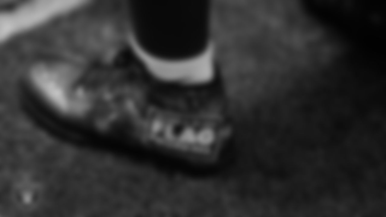 Las Vegas Raiders defensive tackle Tonka Hemingway (97) during practice at Intermountain Health Performance Center.