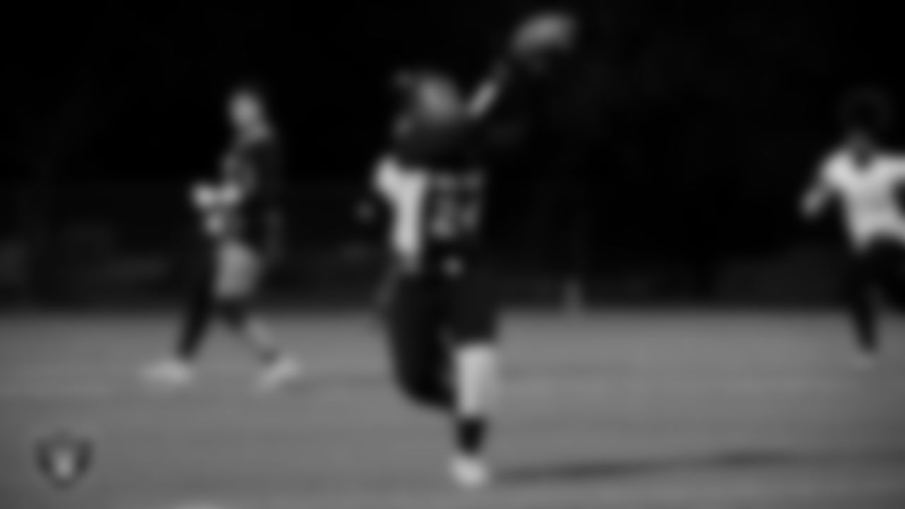 Doral Academy Red Rock hosts Democracy Preparatory Academy at Agassi Campus during the Las Vegas Raiders' High School Flag Football Showcase game at Doral Academy Red Rock.