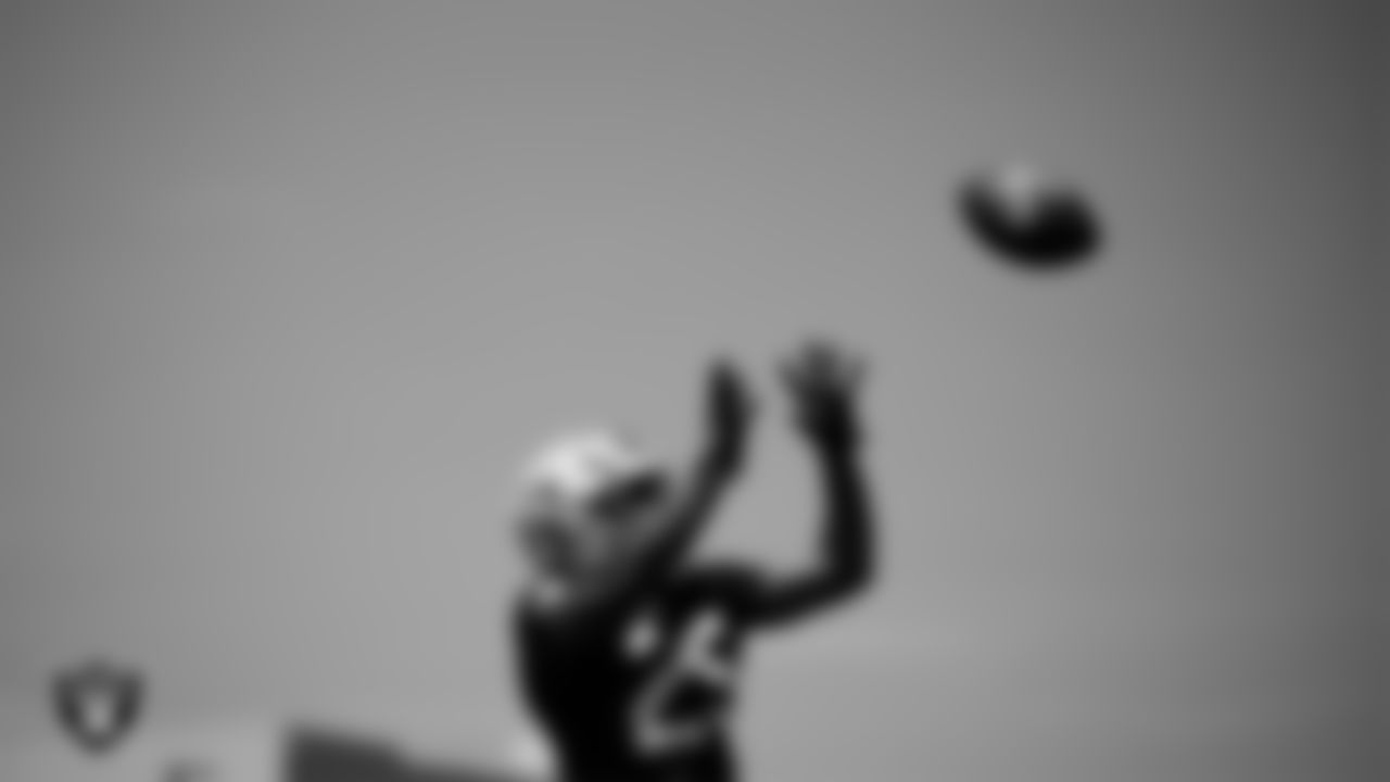 Las Vegas Raiders safety Chris Smith II (29) on the field for mandatory minicamp at Intermountain Health Performance Center.