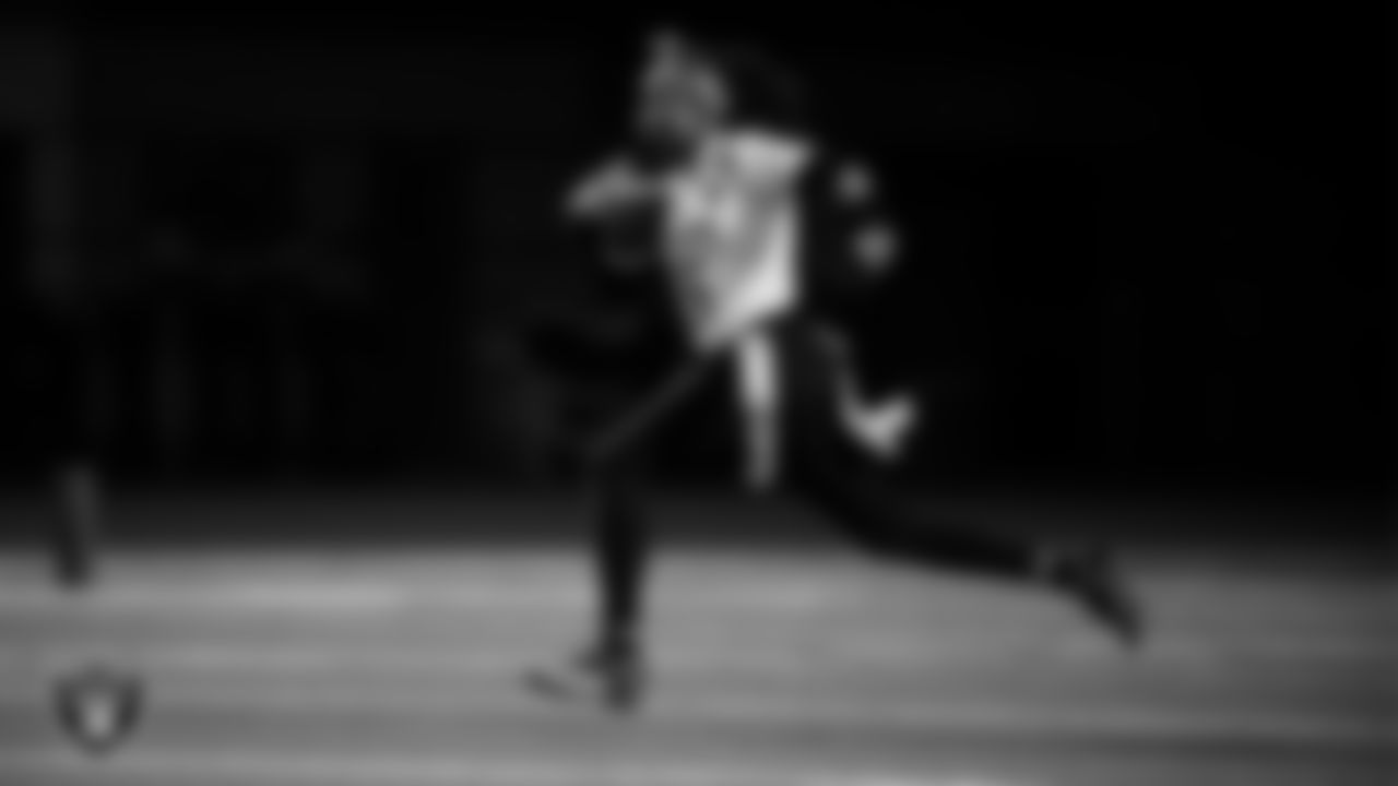 Green Valley High School hosts Del Sol Academy of the Performing Arts during the Las Vegas Raiders' High School Flag Football Showcase game at Green Valley High School.