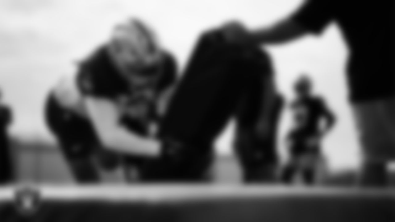 Las Vegas Raiders linebacker Jamal Adams (33) during practice at Intermountain Health Performance Center.