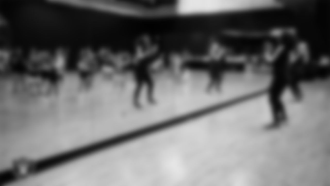 Raiderettes and dancers during day one of summer camp at The Studio.