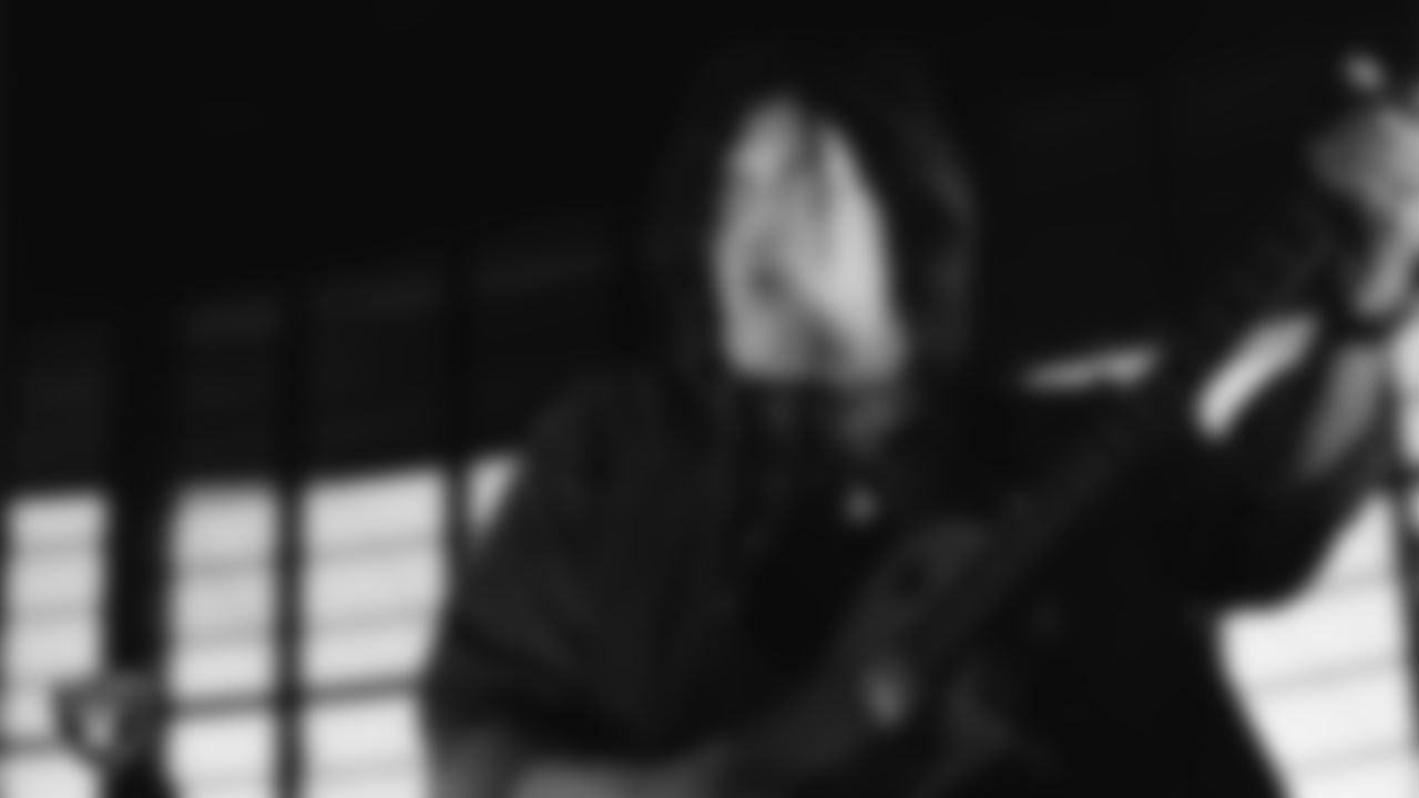 Rock band Stone Temple Pilots performs during halftime at the Las Vegas Raiders' regular season home game against the Denver Broncos at Allegiant Stadium.