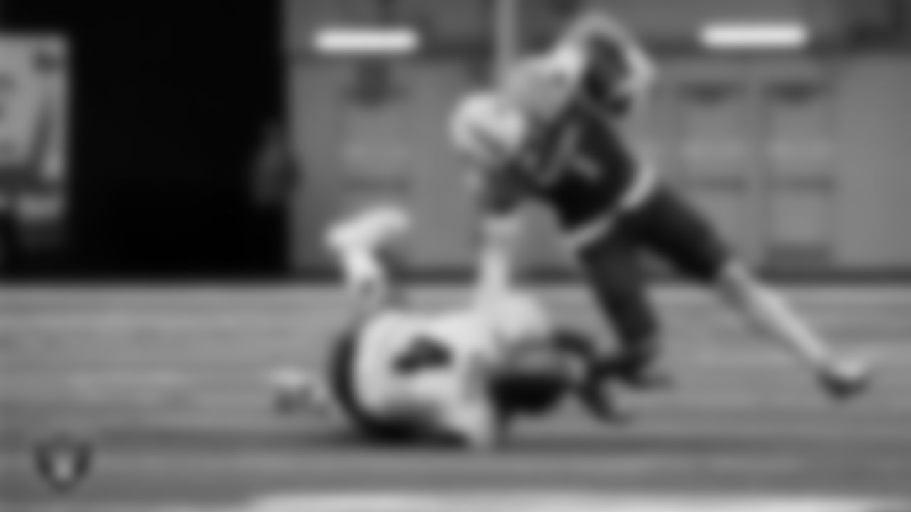 Needles High School and Pershing County High School face off in the NIAA 2A Division State Championship game at Allegiant Stadium.