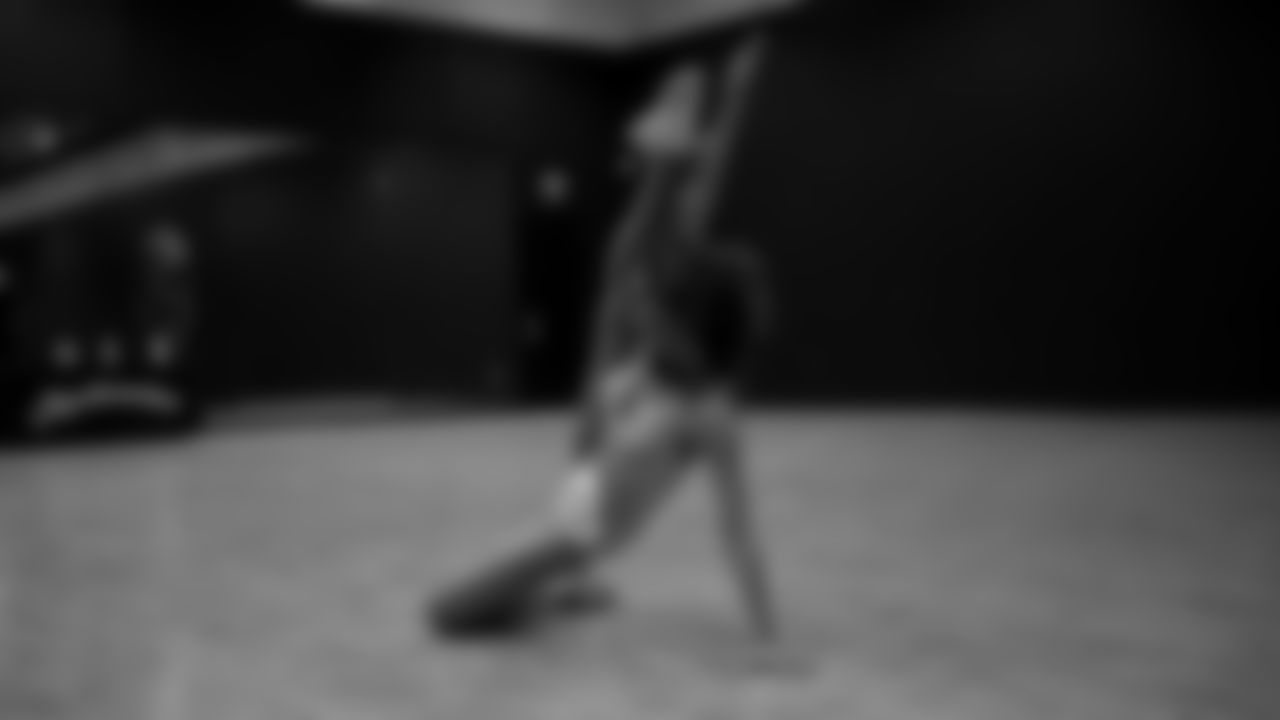 A dancer during a recruitment clinic at The Studio.