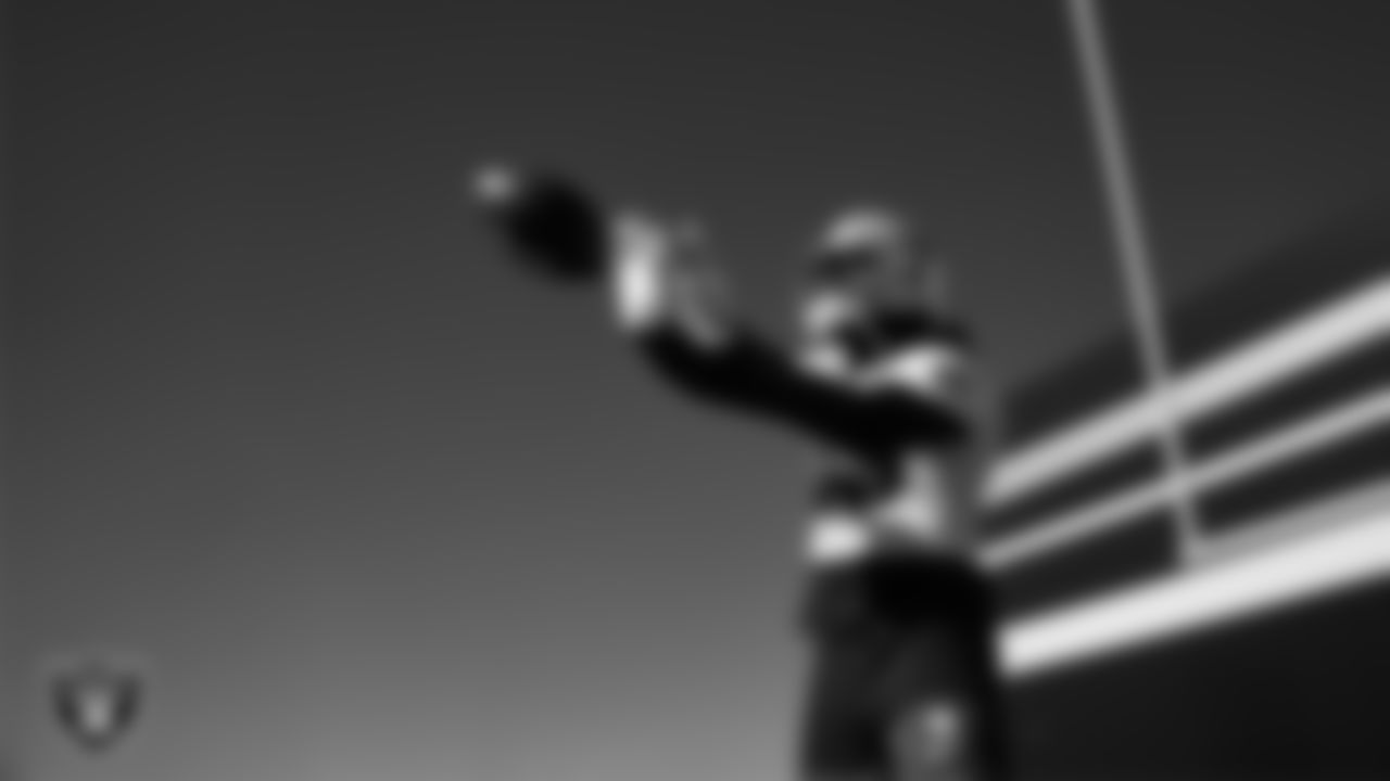 Las Vegas Raiders linebacker Jamal Adams (33) during practice at Intermountain Health Performance Center.