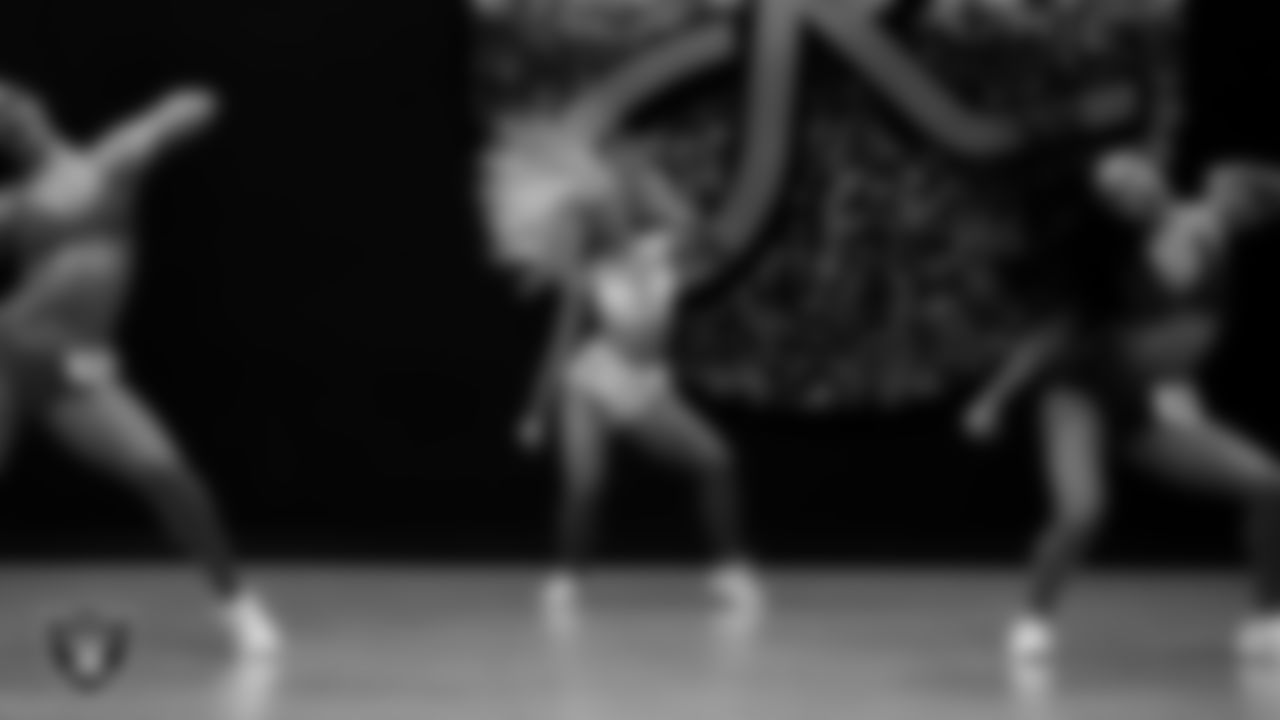 A dancer during a recruitment clinic at The Studio.