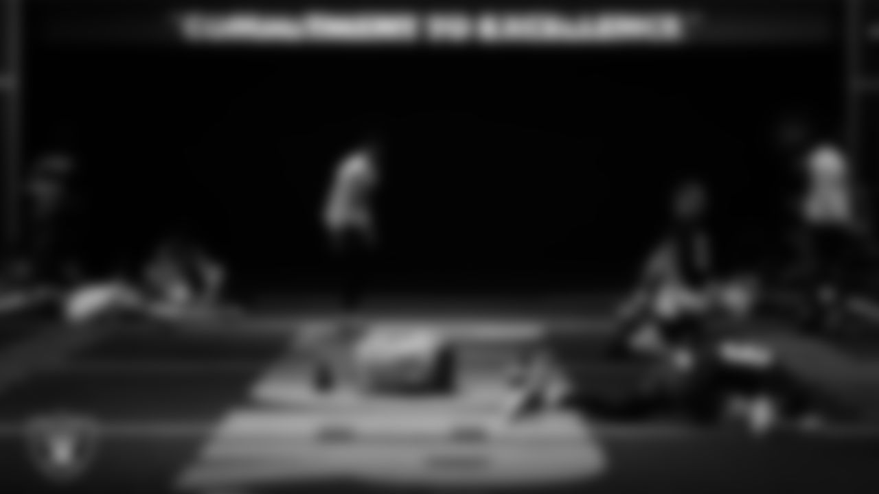 Las Vegas Raiders tight end Brock Bowers (89) during practice at Intermountain Health Performance Center.