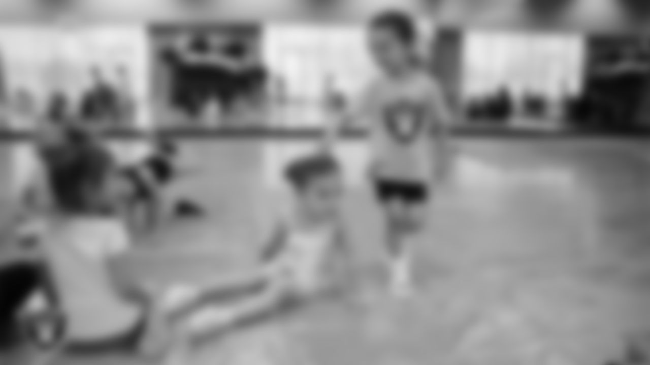 Dancers during day one of summer camp at The Studio.