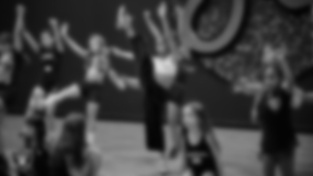 Dancers during day one of summer camp at The Studio.