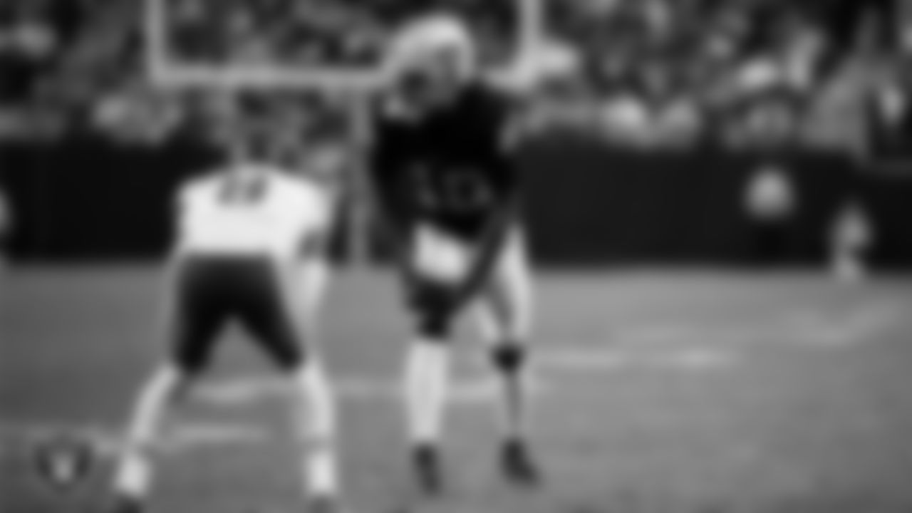 Las Vegas Raiders wide receiver Dont'e Thornton Jr. (10) during the regular season home game against the Kansas City Chiefs at Allegiant Stadium.