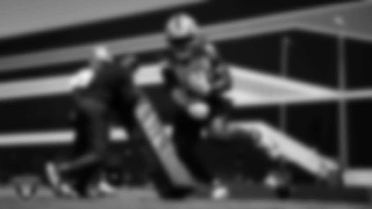 Las Vegas Raiders running back Ashton Jeanty (2) at an Organized Team Activity (OTA) at Intermountain Health Performance Center.
