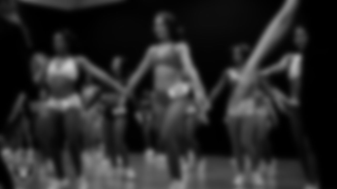 A dancer during a recruitment clinic at The Studio.