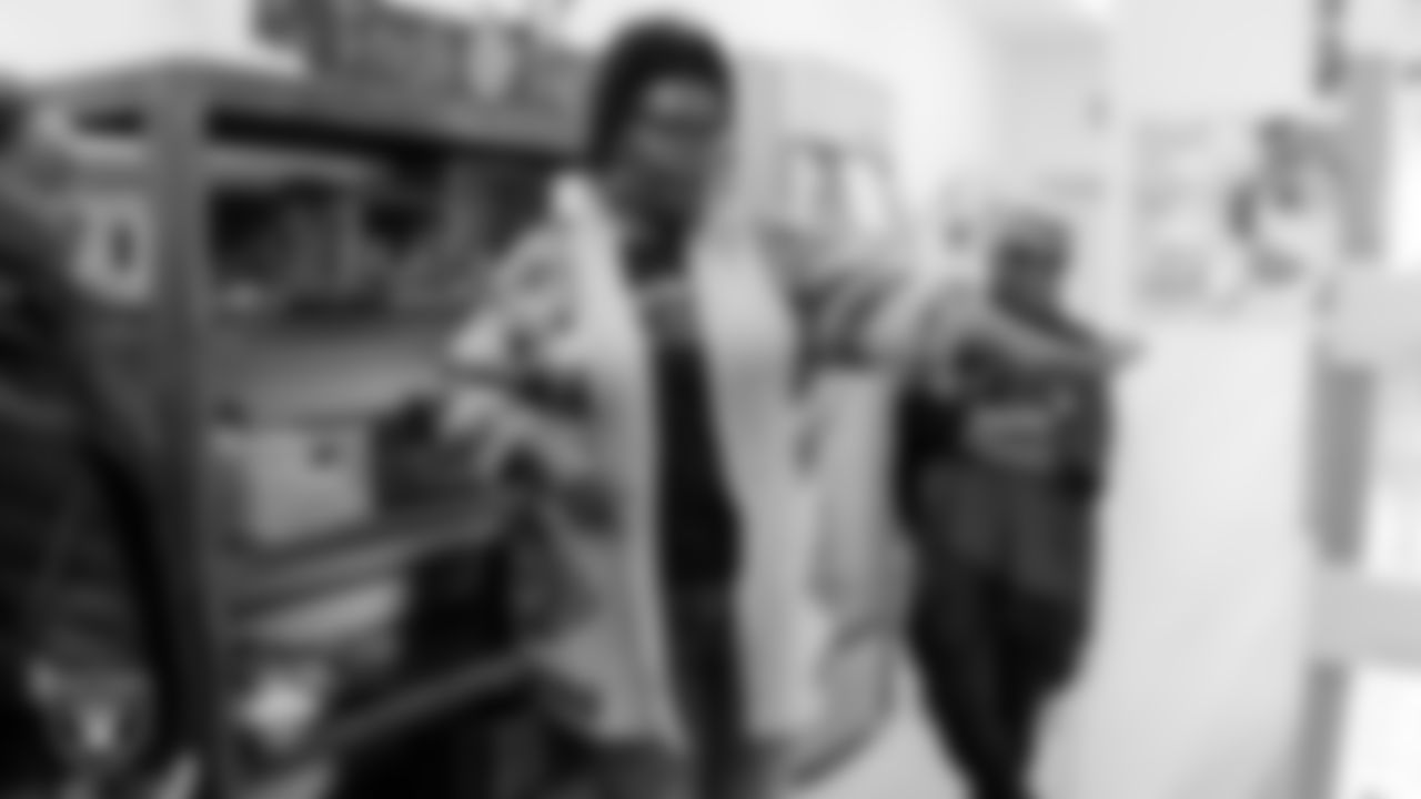 Executive director of the Obodo Collective Tameka Henry gives a tour of the Obodo Community Gardens during the Historic Westside Tour.