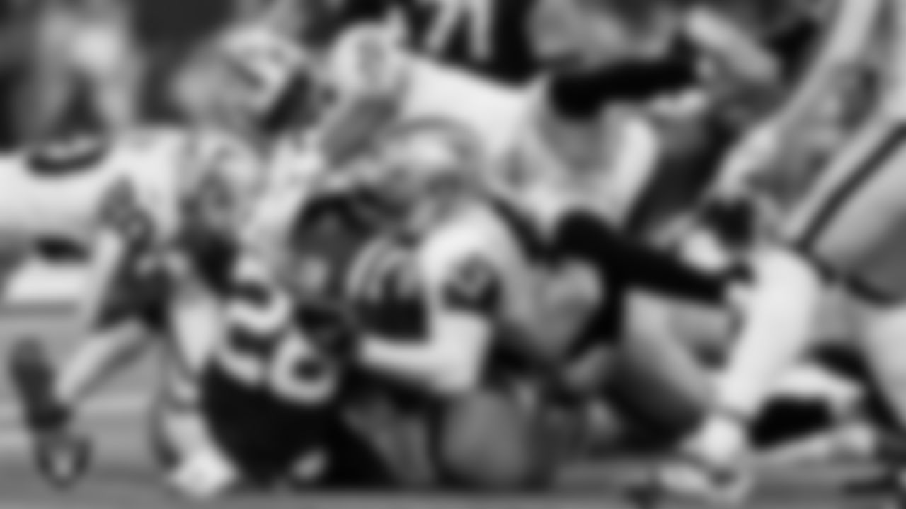 Las Vegas Raiders safety Isaiah Pola-Mao (20), safety Jeremy Chinn (11) and linebacker Devin White (45) during the regular season away game against the Indianapolis Colts at Lucas Oil Stadium.