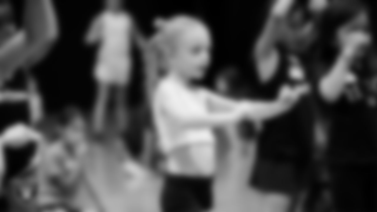 Dancers during day one of summer camp at The Studio.