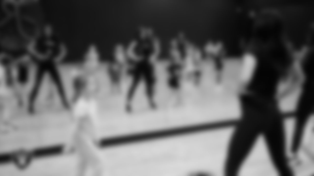 Raiderettes and dancers during day one of summer camp at The Studio.