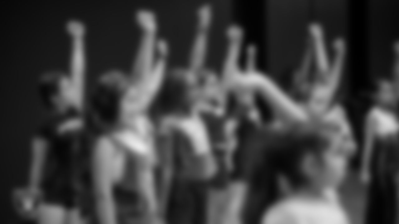 Dancers during day one of summer camp at The Studio.