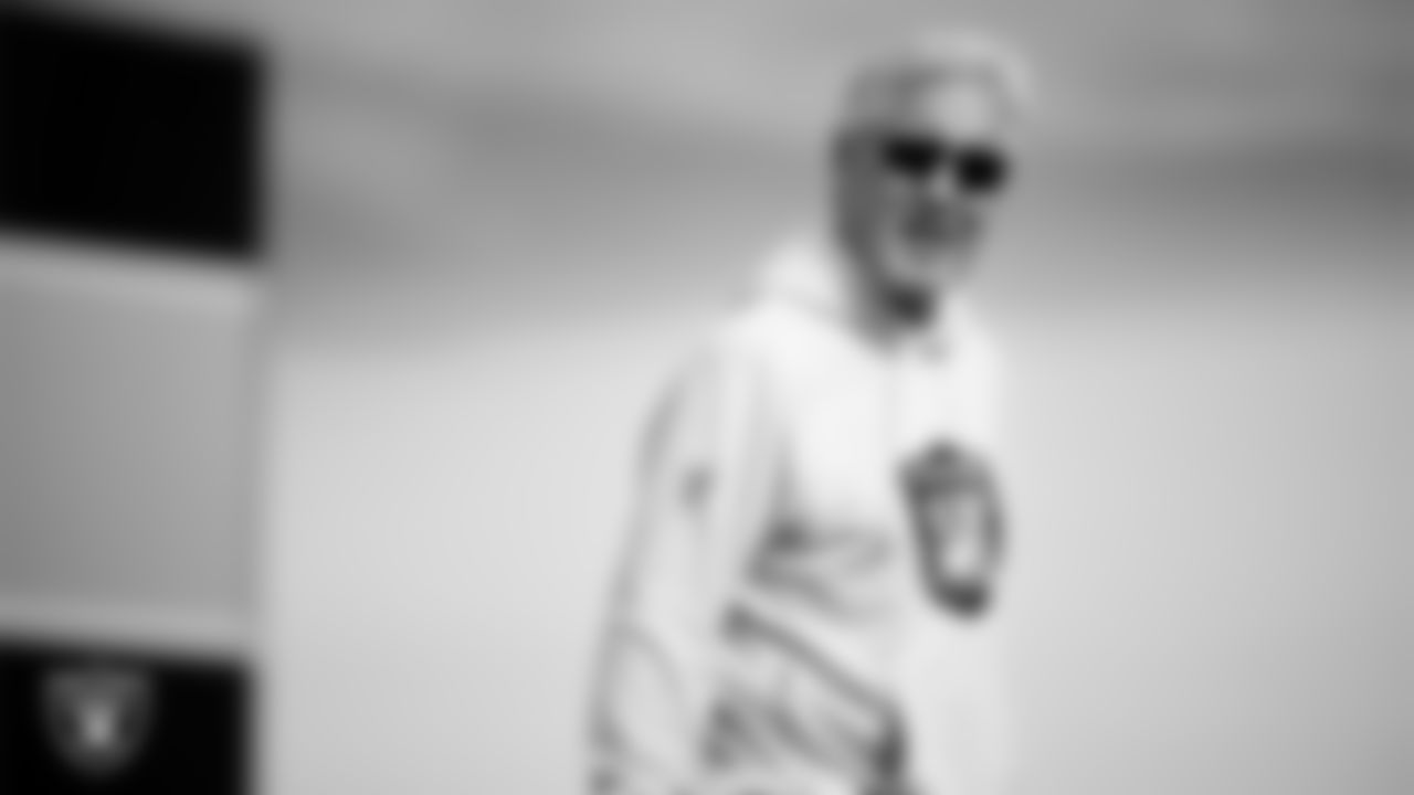 Las Vegas Raiders Head Coach Pete Carroll during practice at Intermountain Health Performance Center.