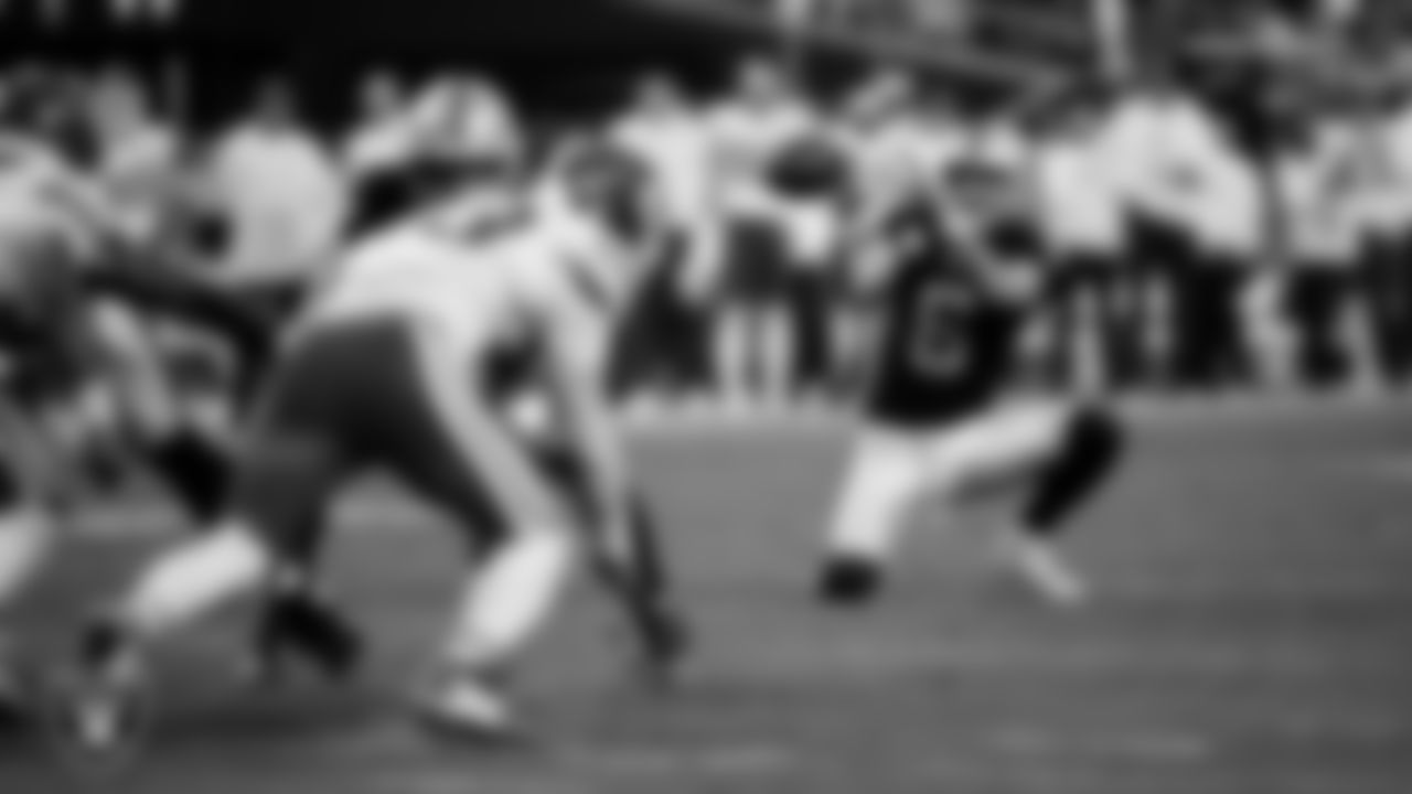 Las Vegas Raiders punter AJ Cole (6) during the regular season home game against the Kansas City Chiefs at Allegiant Stadium.