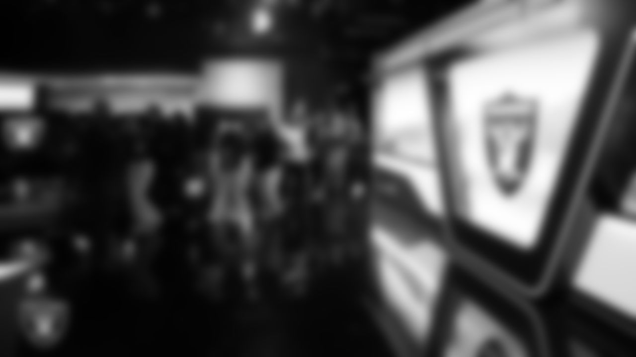 Canyon Spring High School students tour Cox Studios during the Employee Resource Group Mentorship Program at Las Vegas Raiders Headquarters.