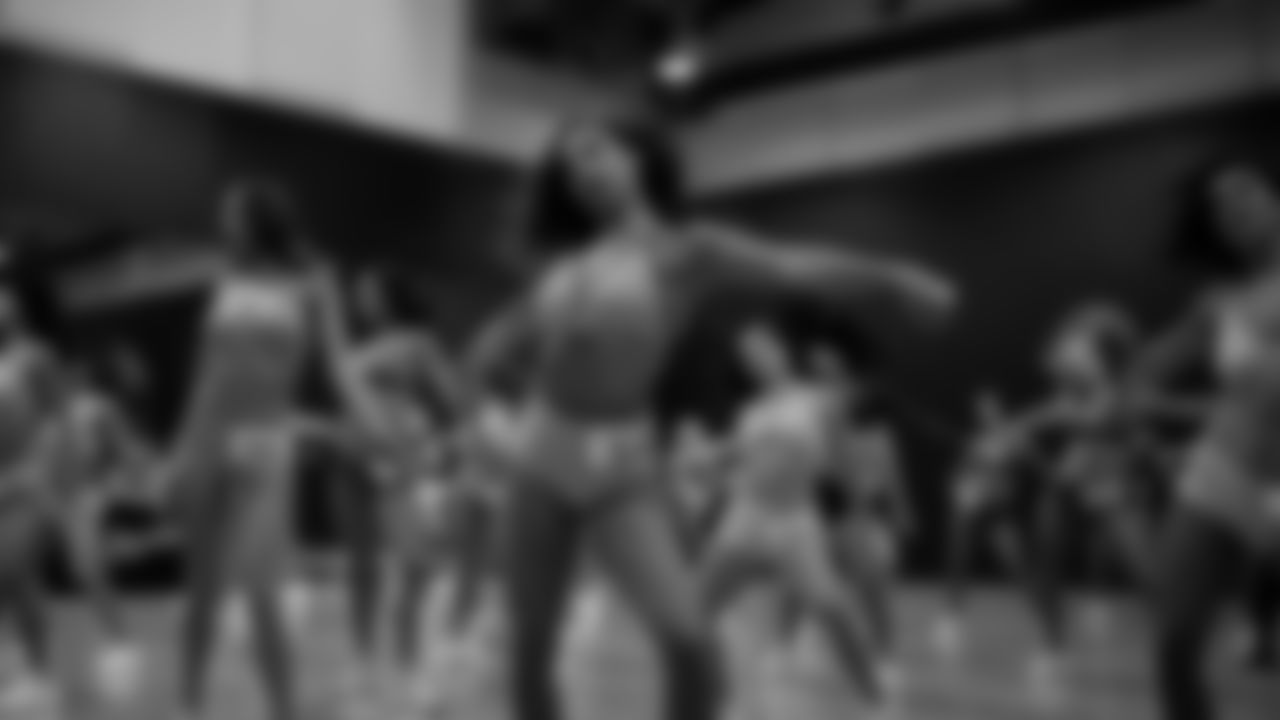 A dancer during a recruitment clinic at The Studio.