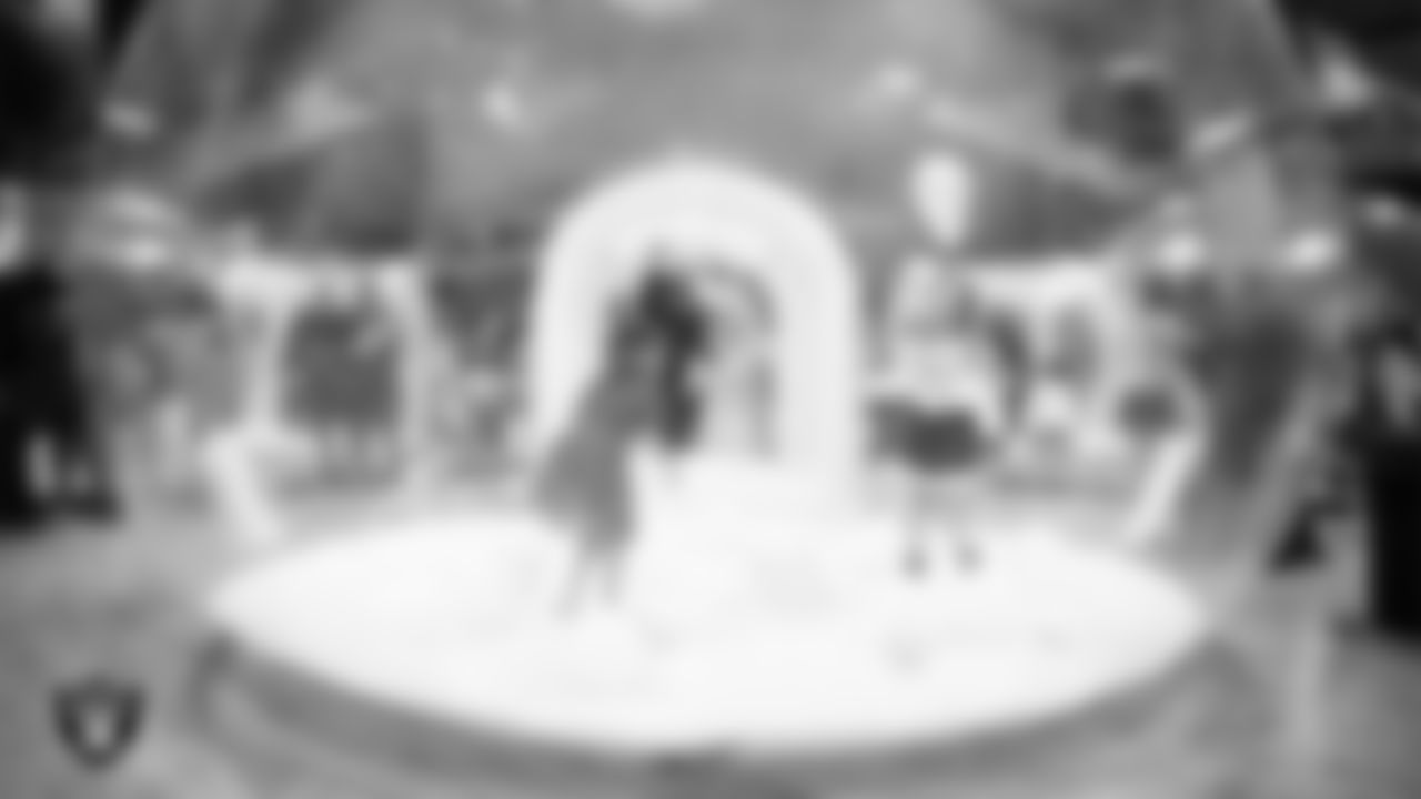 Junior Raiderettes enjoy activities during the Junior Raiderettes Banquet at The Studio.