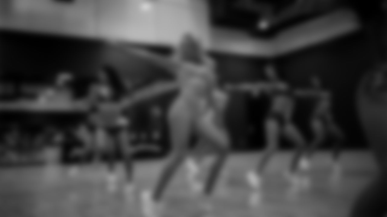 A dancer during a recruitment clinic at The Studio.