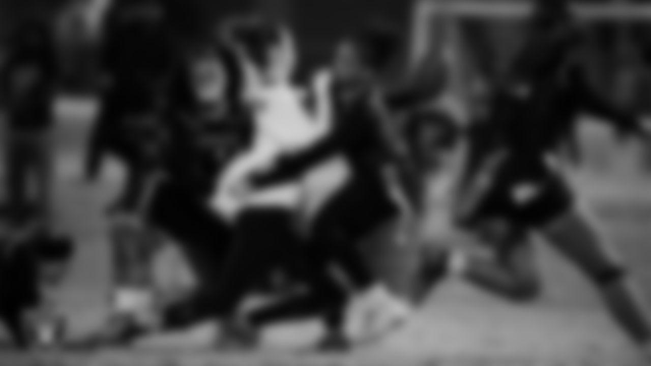 SLAM! Nevada hosts SECTA during the Las Vegas Raiders' High School Flag Football Showcase game at Russel Road Recreational Complex.