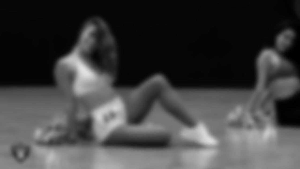 A dancer during a recruitment clinic at The Studio.