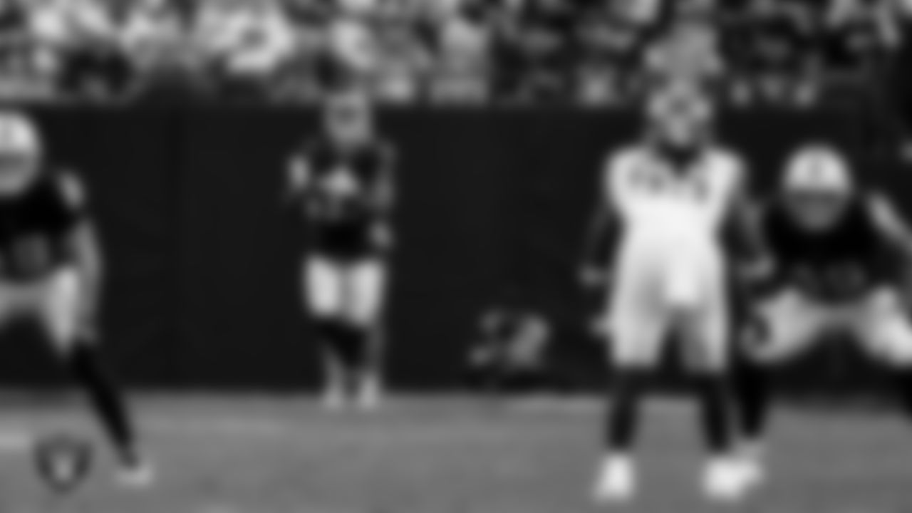 Las Vegas Raiders running back Raheem Mostert (31) during the regular season home game against the Denver Broncos at Allegiant Stadium.