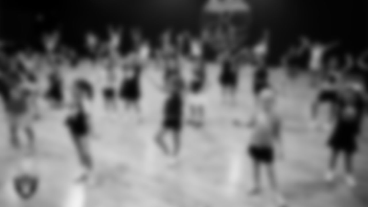 Dancers during day one of summer camp at The Studio.