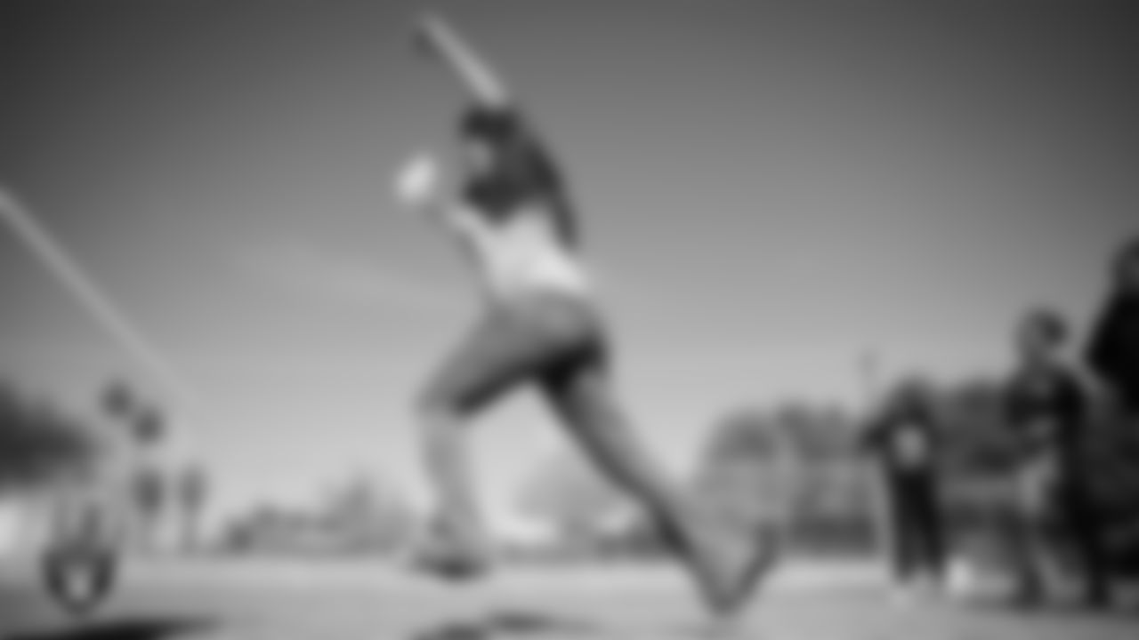 Students participate in activities while learning about flag football, nutrition and mental health during the R.U.S.H. program at J.D. Smith Middle School.