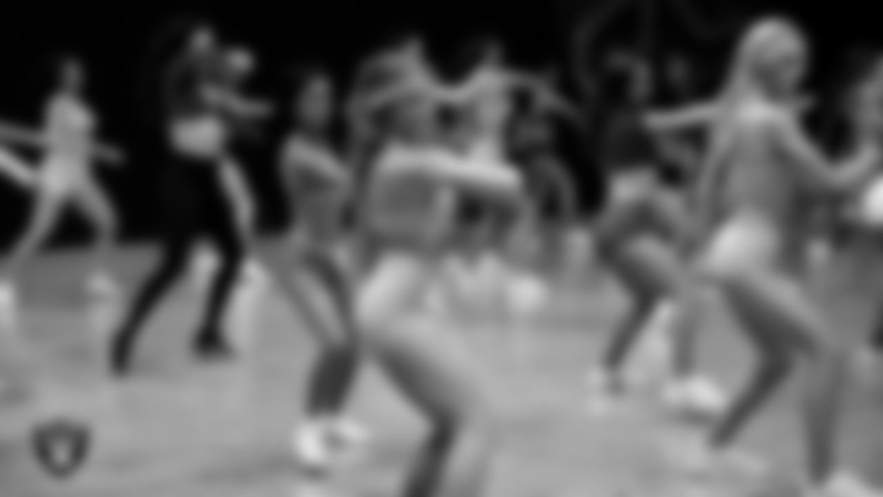 A dancer during a recruitment clinic at The Studio.