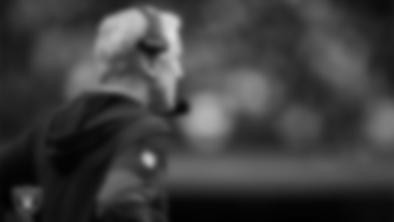 Las Vegas Raiders Head Coach Pete Carroll on the sidelines during the regular season home game against the Tennessee Titans at Allegiant Stadium.