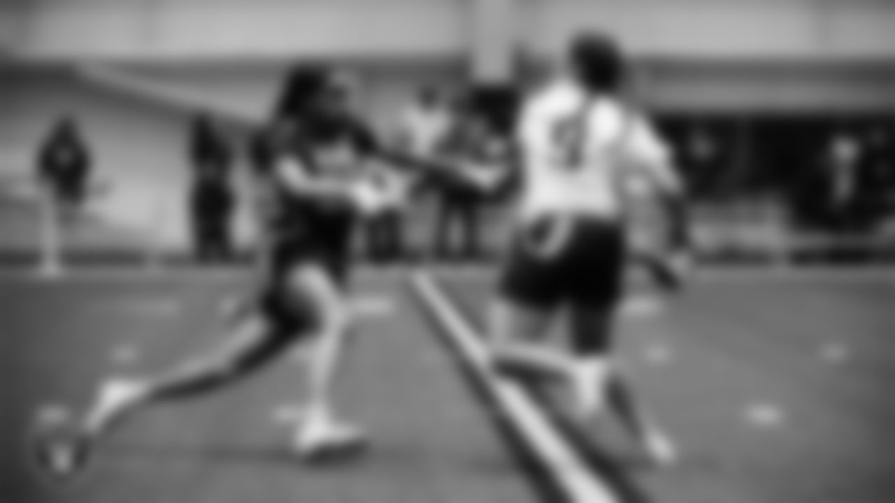 Arizona State University and La Sierra University face off in a flag football game at Intermountain Health Performance Center.