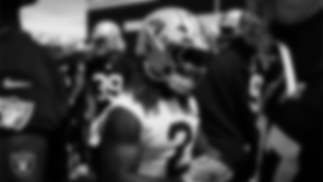 Las Vegas Raiders running back Ashton Jeanty (2) at an Organized Team Activity (OTA) at Intermountain Health Performance Center.