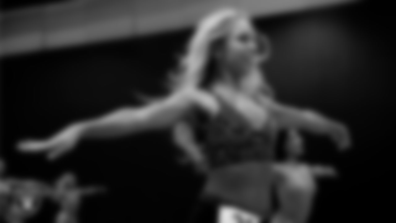 A dancer during a recruitment clinic at The Studio.