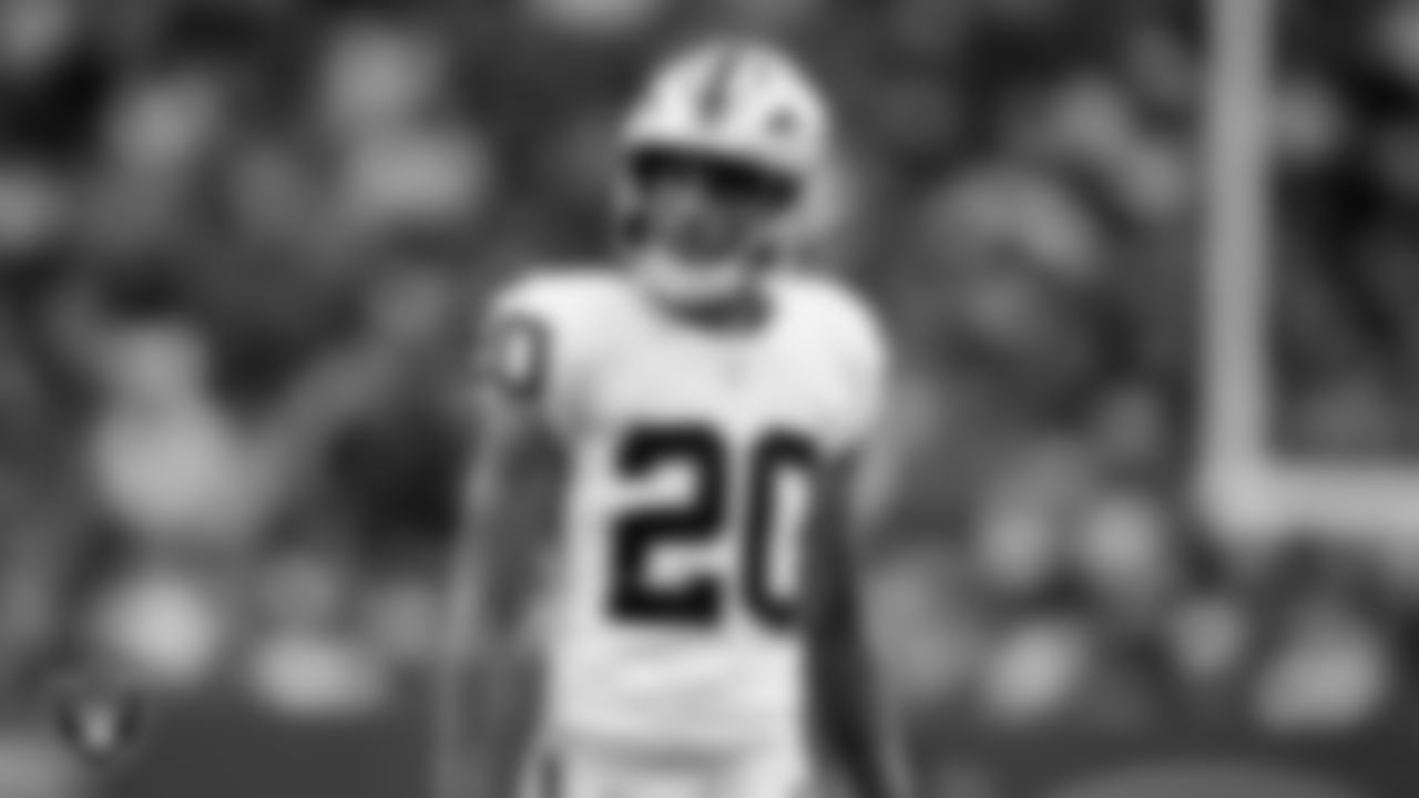 Las Vegas Raiders safety Isaiah Pola-Mao (20) during the regular season away game against the Houston Texans at NRG Stadium.