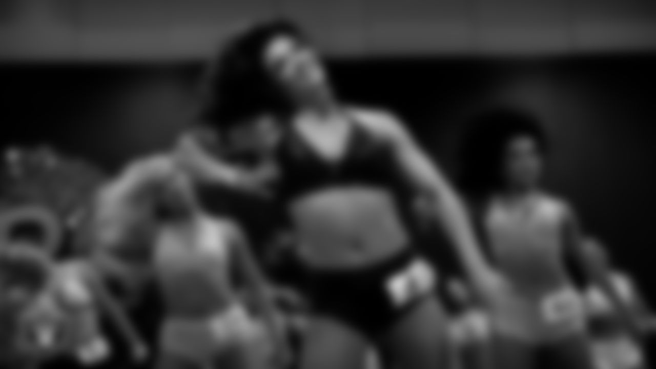 A dancer during a recruitment clinic at The Studio.