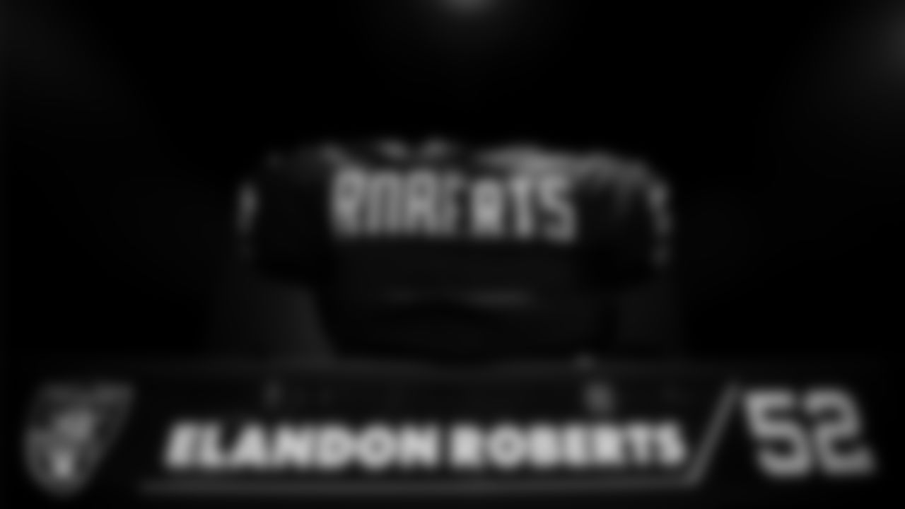 The locker room prior to the Las Vegas Raiders' arrival for their regular season home game against the Denver Broncos at Allegiant Stadium.