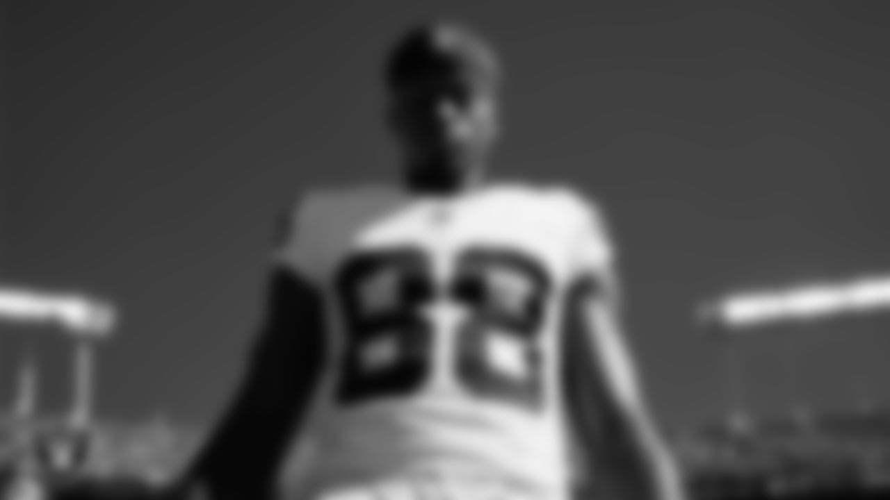 Las Vegas Raiders wide receiver Justin Shorter (88) during the national anthem before the regular season away game against the Kansas City Chiefs at GEHA Field at Arrowhead Stadium.