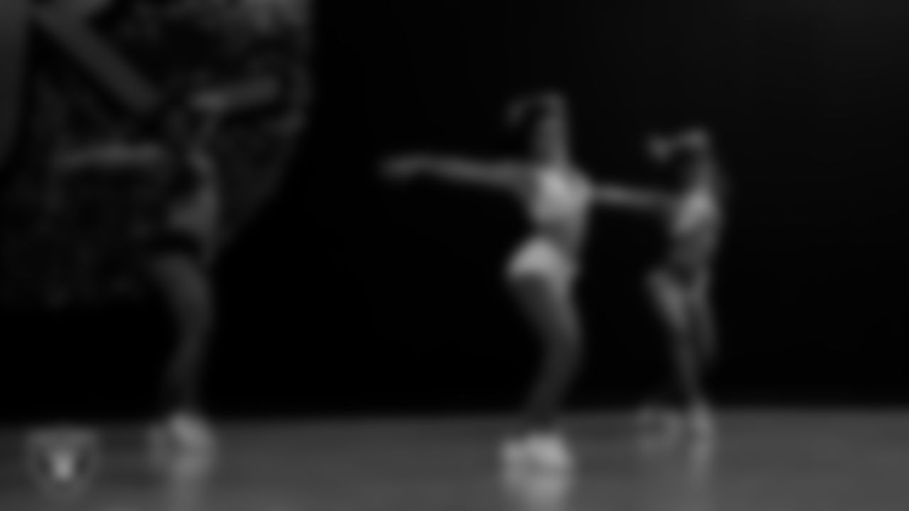 A dancer during a recruitment clinic at The Studio.