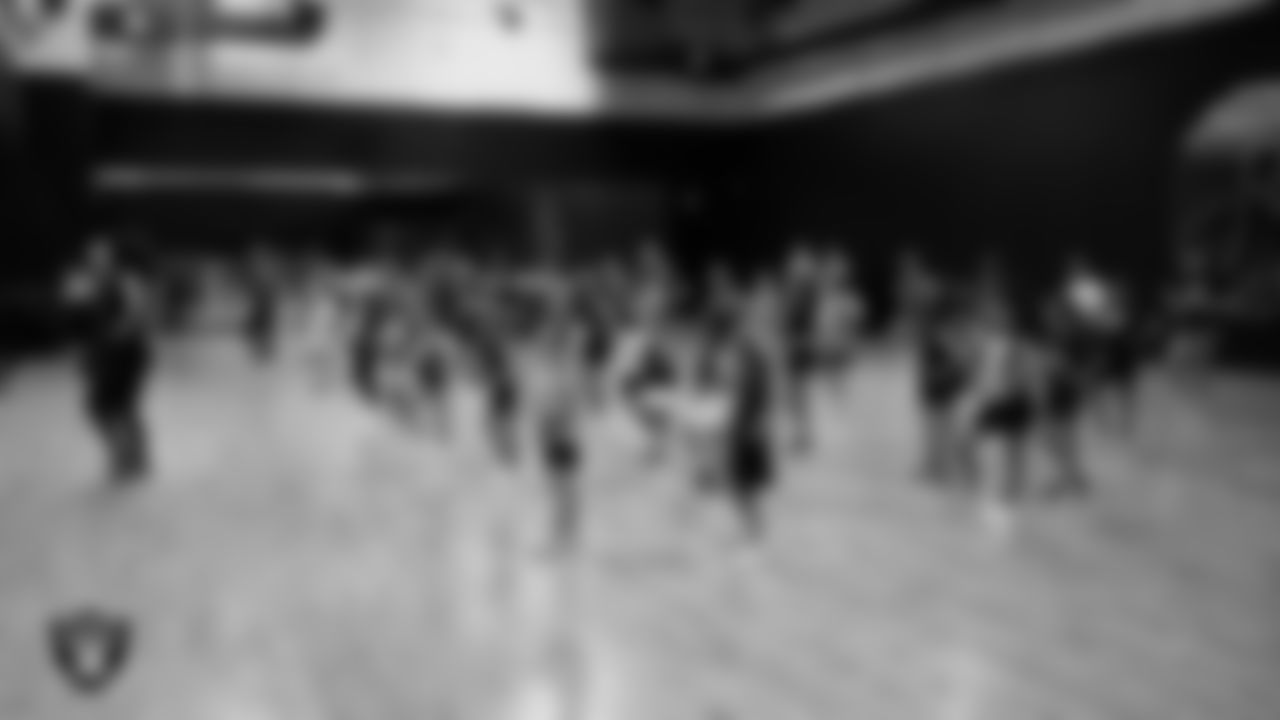 Raiderettes and dancers during day one of summer camp at The Studio.