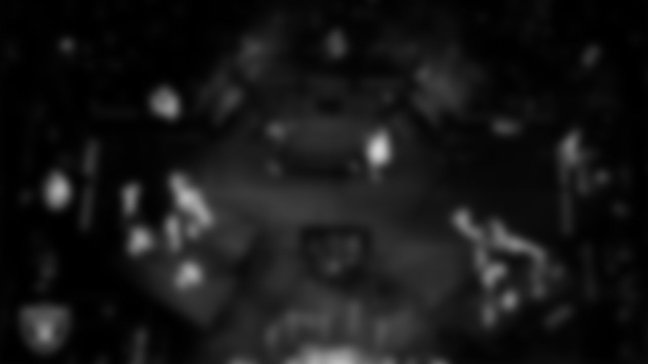 Rappers Nelly and City Spud perform during halftime at the Las Vegas Raiders' regular season home game against the Dallas Cowboys at Allegiant Stadium.