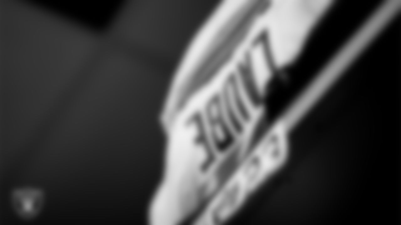 The locker room prior to the Las Vegas Raiders' arrival for their regular season away game against the Philadelphia Eagles at Lincoln Financial Field.