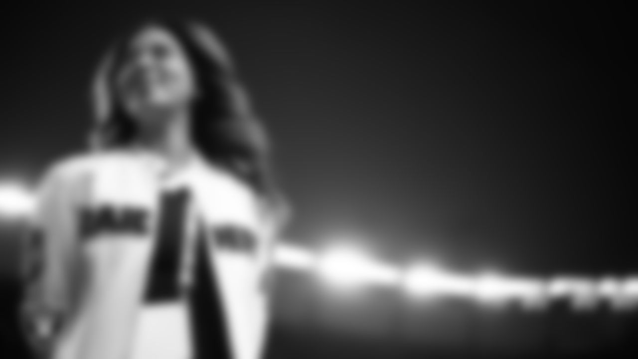 Las Vegas Raiders President Sandra Douglass Morgan before the regular season away game against the Denver Broncos at Empower Field at Mile High.