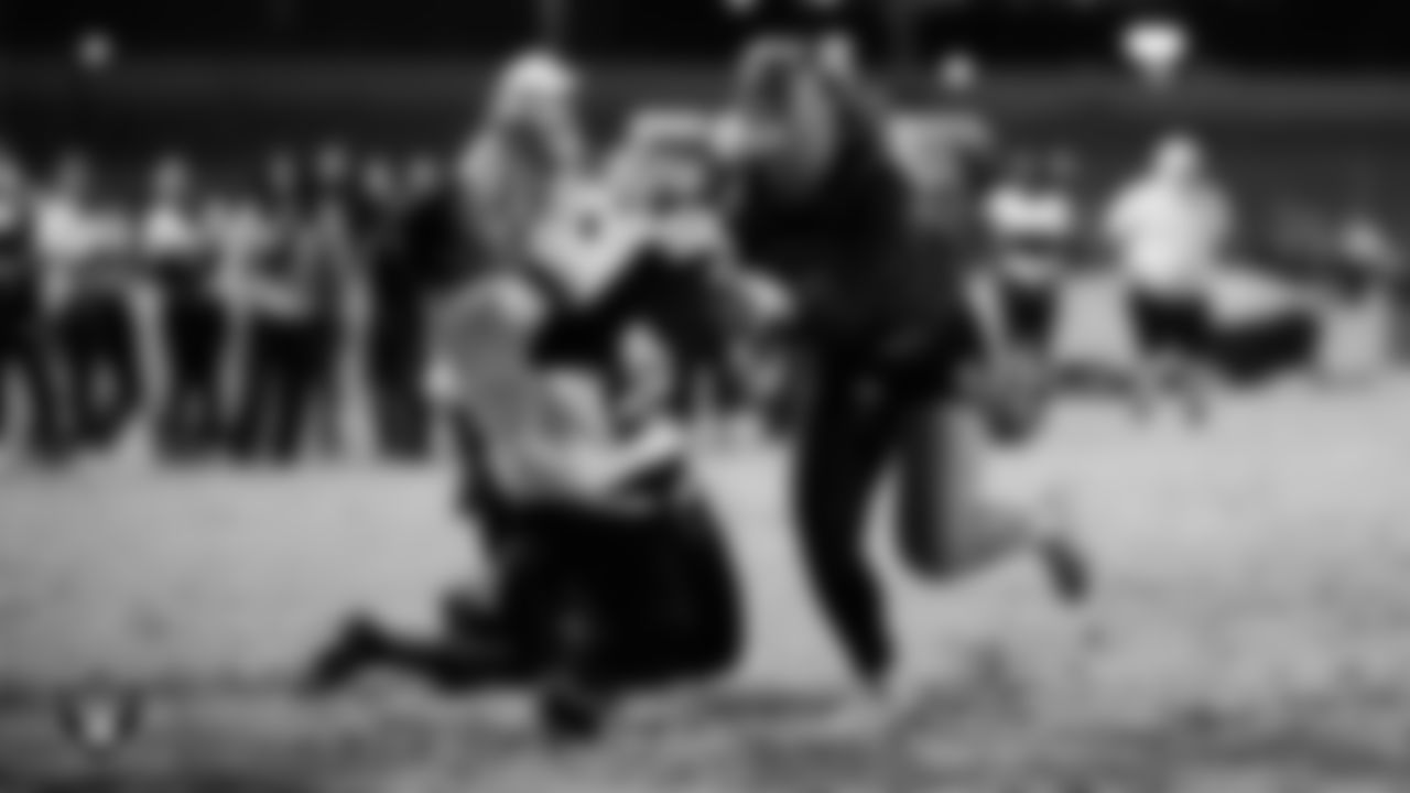 SLAM! Nevada hosts SECTA during the Las Vegas Raiders' High School Flag Football Showcase game at Russel Road Recreational Complex.