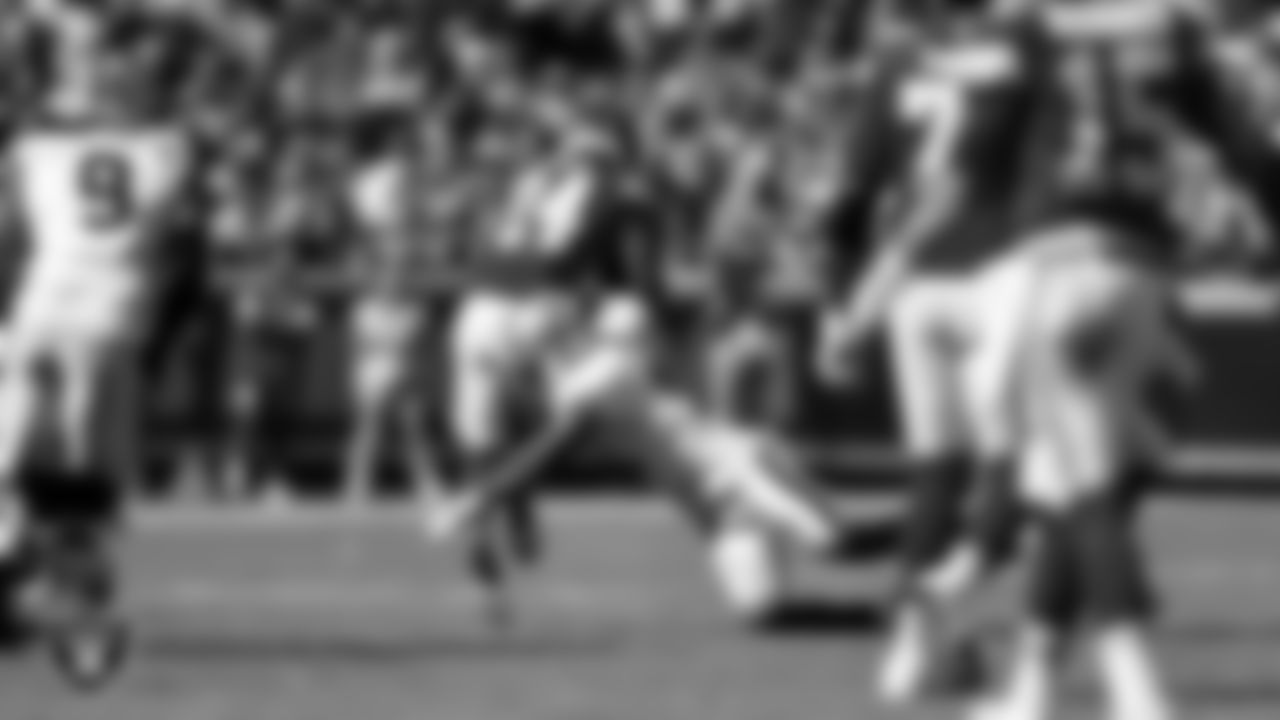 Las Vegas Raiders safety Jeremy Chinn (11) during the regular season away game against the Kansas City Chiefs at GEHA Field at Arrowhead Stadium.